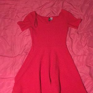 Red dress